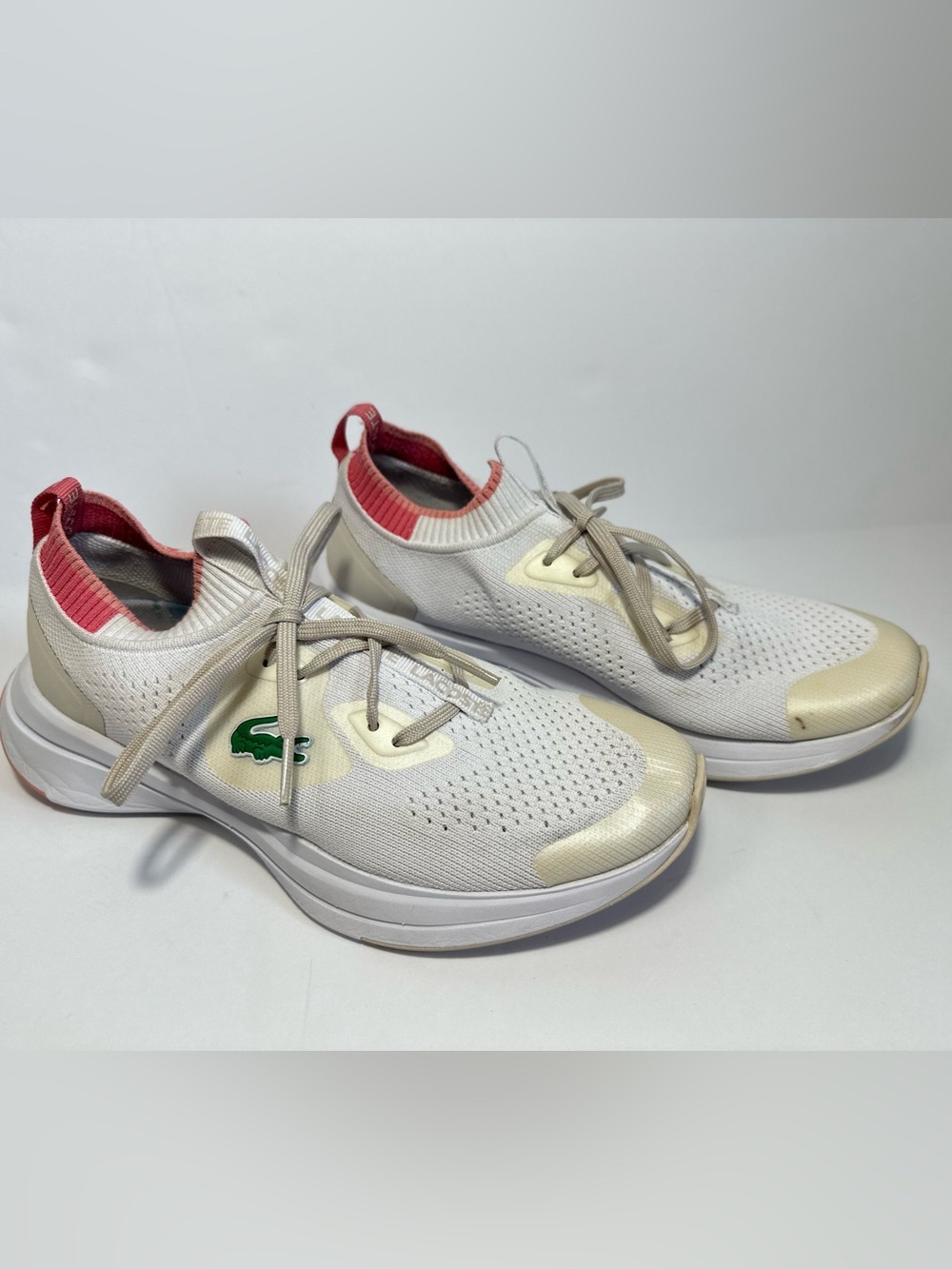 Lacoste Women's Run Spin Knit sneakers